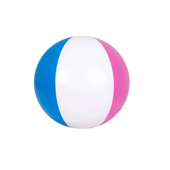 Pool Central Inflatable 6-Panel Swimming Pool Beach Ball- 20" Multi {7}