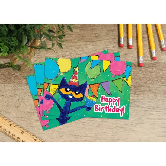 Pete The Cat Happy Birthday Postcards, 30 Per Pack, 6 Packs {3}