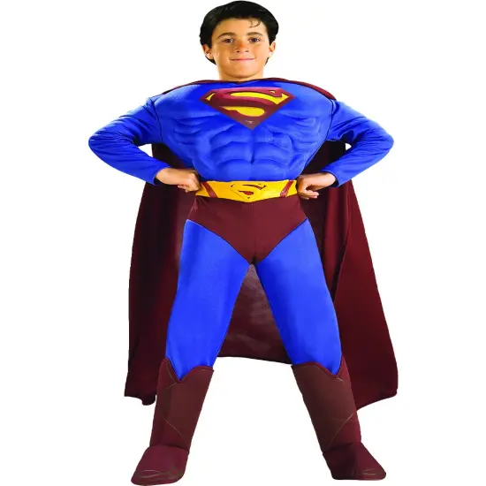 Childs Superman Returns Deluxe Muscle Chest Costume {1}