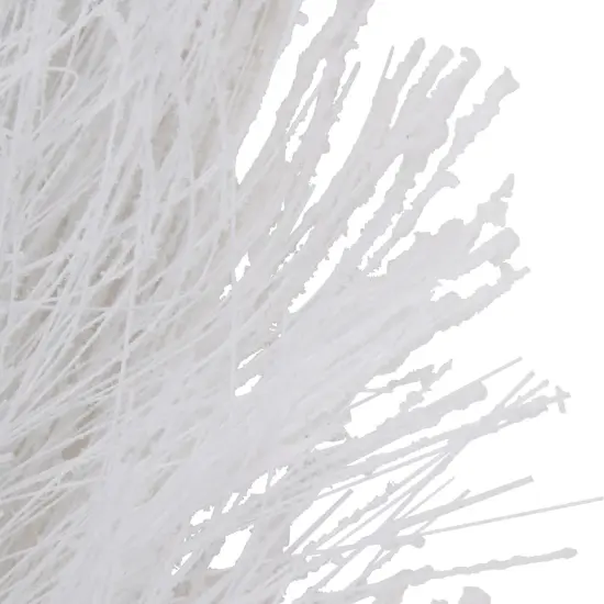 Northlight 6' x 10" White Flocked Artificial Christmas Garland with Pine Cones, Unlit {5}