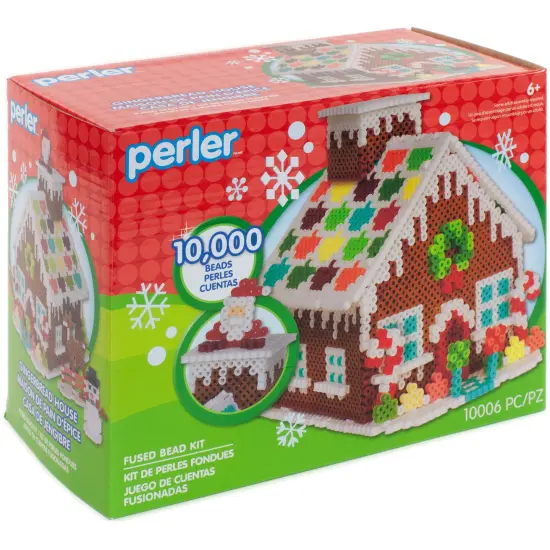 Perler Fused Bead Kit-Gingerbread House {2}