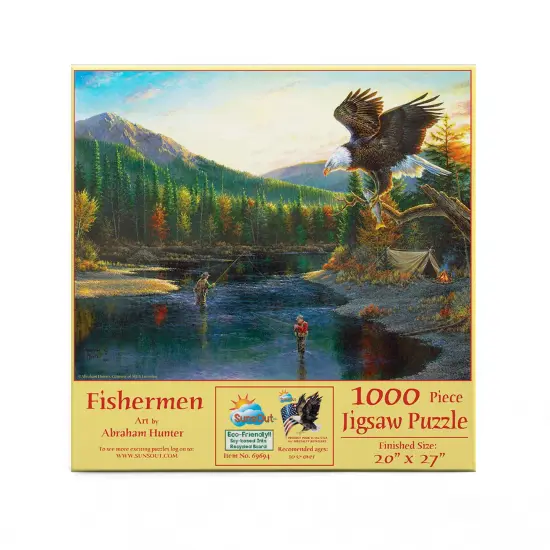 Sunsout Fishermen 1000 pc Jigsaw Puzzle 69694 {4}