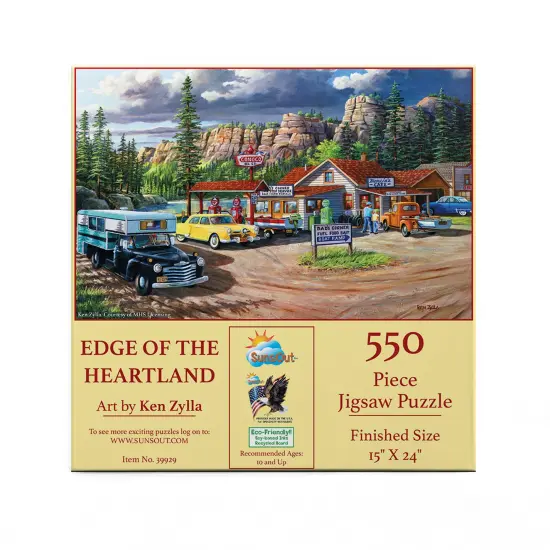 Sunsout Edge of the Heartland 550 pc Jigsaw Puzzle 39929 {4}