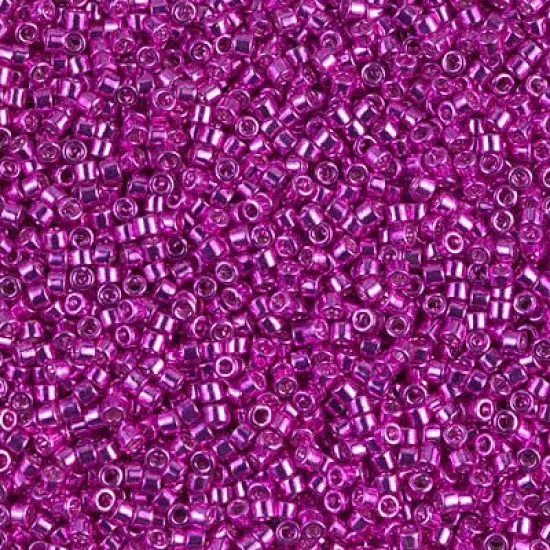 Miyuki Delica Bead 11/0 - DB0422 - Galvanized Fuschia {1}