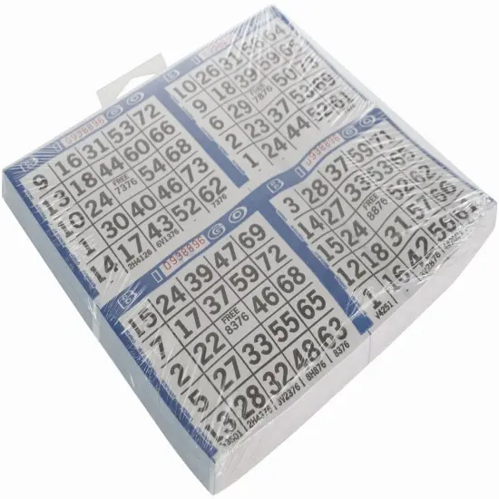 Crafty Dab Primo Bingo Game Sheets 8"X8" 125/Pkg-500 Games {3}