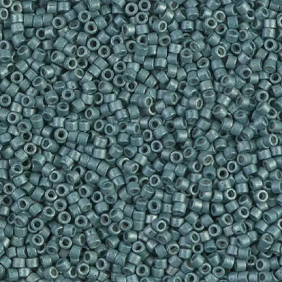 Miyuki Delica Bead 11/0 - DB1172 - Galvanized Matte Dark Aqua {1}