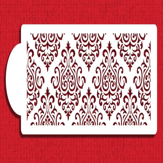 Elaine's Cake Stencil Tier #3 | C594 by Designer Stencils | Cake Decorating Tools | {1}