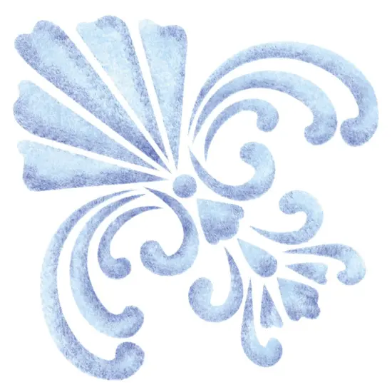 Tuscan Corner Wall Stencil | 3206 by Designer Stencils | Pattern Stencils | Reusable Stencils for Painting | Safe & Reusable Template for Wall Decor | Try This Stencil Instead of a Wallpaper | Easy to Use & Clean Art Stencil Pattern {1}