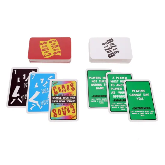 TDC Games The Chaos Card Game of Everchanging Rules {6}