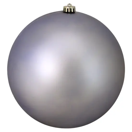 Northlight Matte Shatterproof Commercial Christmas Ball Ornament 10" (250mm) - Gray {1}