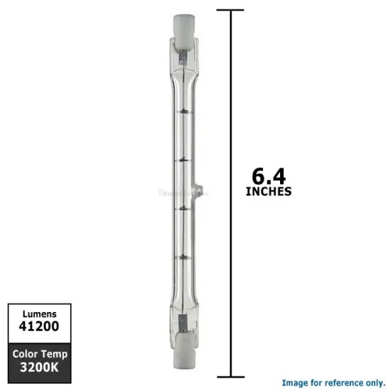 OSRAM 1500w 120v FDB R7s 3200k Double-Ended Tungsten Halogen Light Bulb {2}