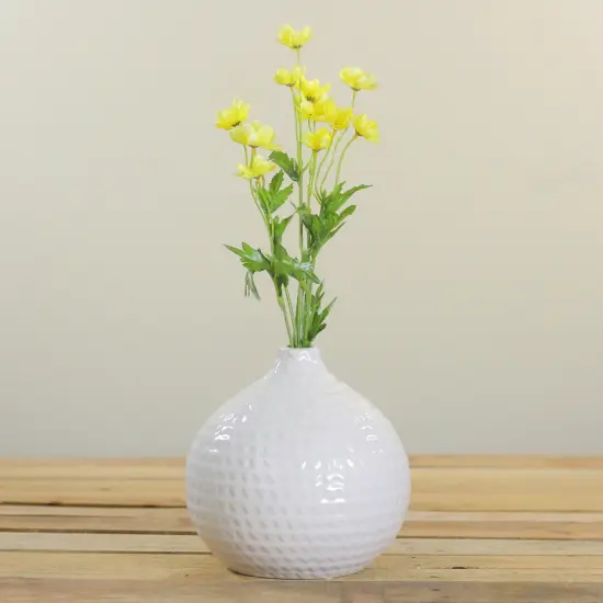 Allstate Artificial Mini Cosmos Floral Spray - 27" - Yellow and Green {3}