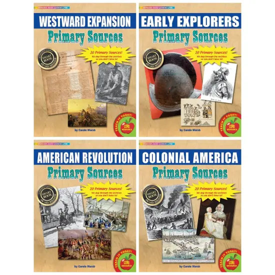 Early American History Primary Sources Set, 4 Packs {1}