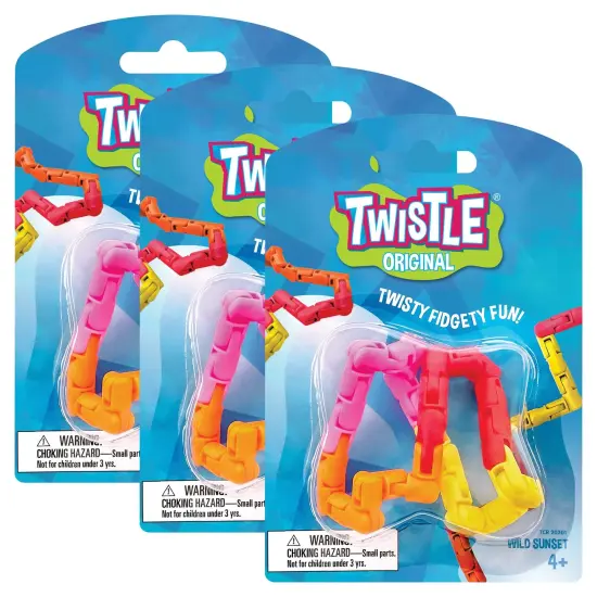 Twistle Original, Wild Sunset, Pack of 3 {1}