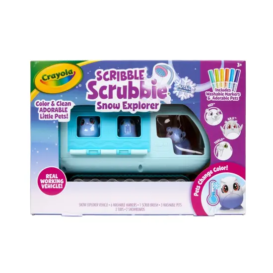 Scribble Scrubbie Pets Arctic Snow Explorer {4}