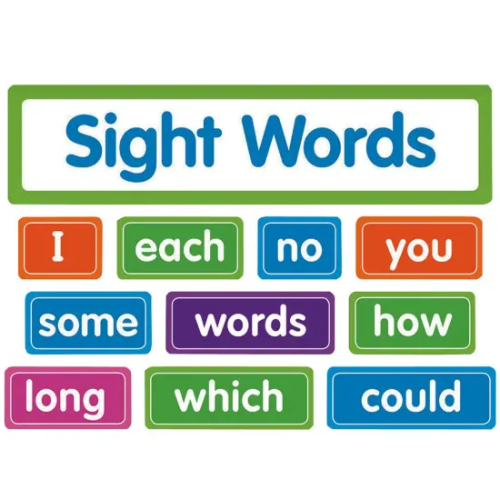 Sight Words: Bulletin Board Set {2}
