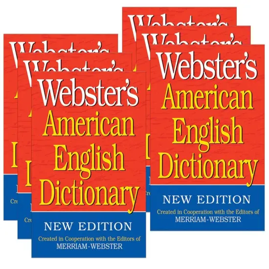 Webster's American English Dictionary, Pack of 6 {1}