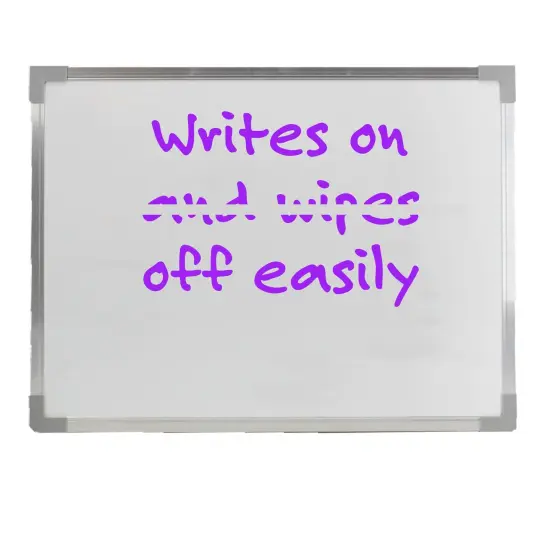 Aluminum Framed Dry Erase Board 36" x 48" {3}