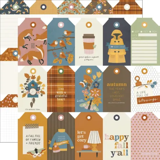 Acorn Lane Double-Sided Cardstock 12"X12" {1}