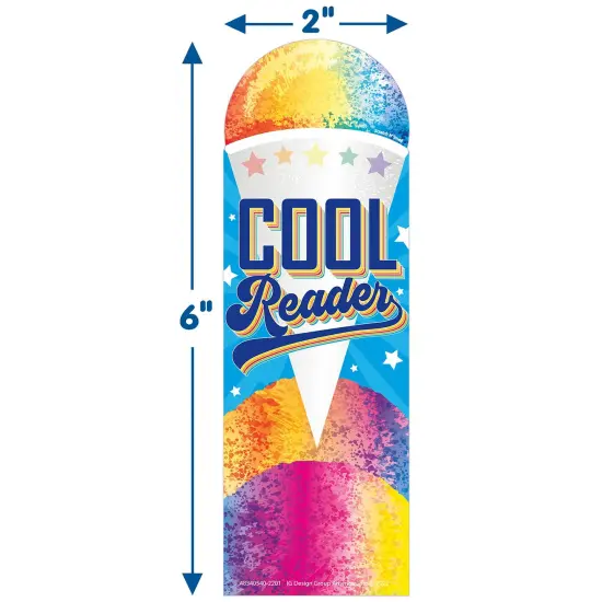 Cool Reader Snow Cone Scented Bookmarks, 24 Per Pack, 3 Packs {4}