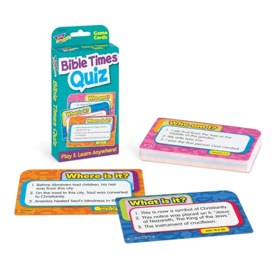 Bible Times Quiz Challenge Cards&reg;, 6 Sets {2}