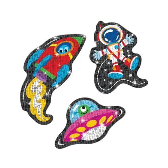 Sparkly Space Stuff Sparkle Stickers&reg;, 36 Per Pack, 6 Packs {5}
