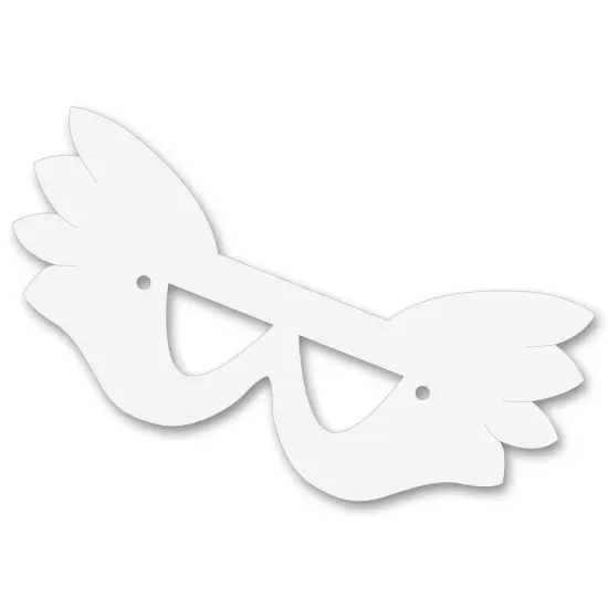 Die-Cut Super Hero Masks, 24 Per Pack, 2 Packs {4}