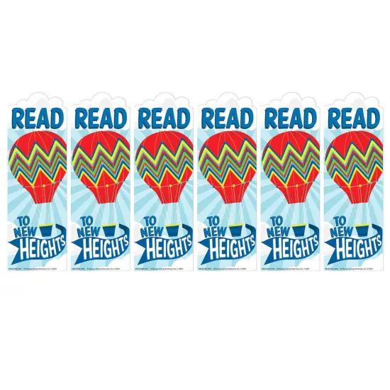 Hot Air Balloon New Heights Bookmarks, 36 Per Pack, 6 Packs {1}
