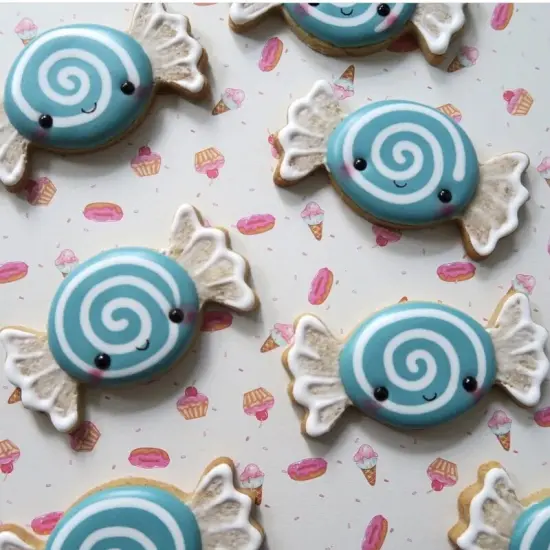 Ann Clark Piece of wrapped Candy Cookie Cutter {5}