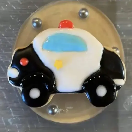 Ann Clark Police Car Cookie Cutter, 3.75" First Responder Emergency {3}