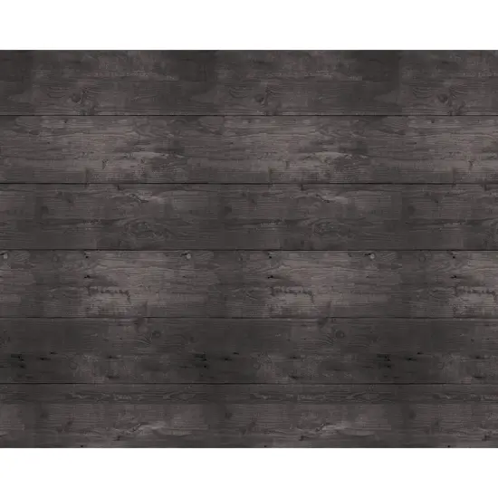 Bulletin Board Art Paper, Black Shiplap, 48" x 50', 1 Roll {1}