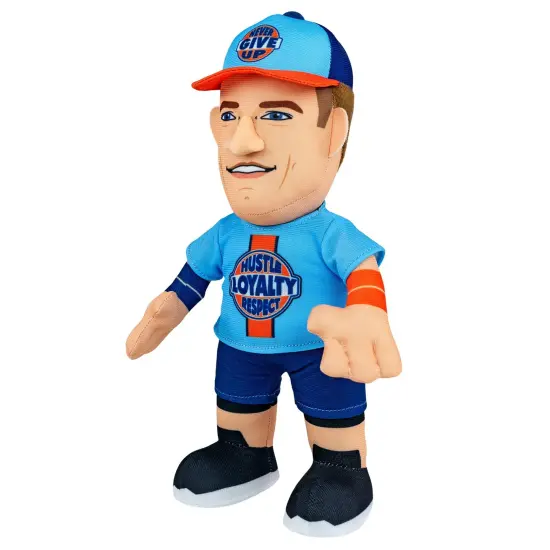 Bleacher Creatures WWE Superstar John Cena (Hustle Loyalty Respect - Blue) 10" Plush Figure {3}