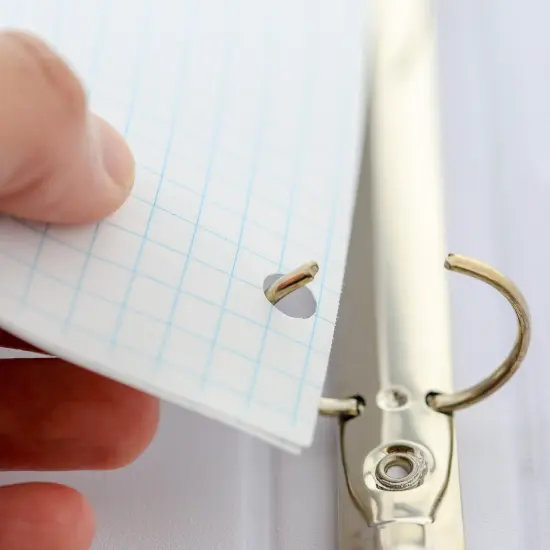 View Binder, 3-Ring, 1", 2 Pockets, White, Pack of 6 {3}