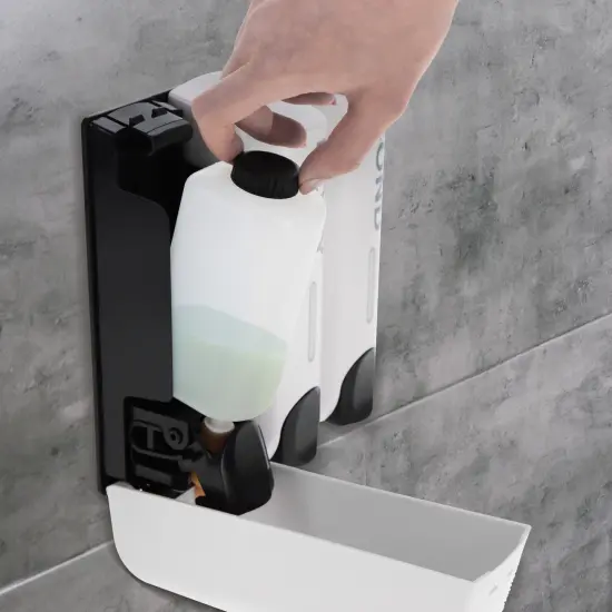 7Penn 3 Chamber Shower Dispensers - Soap and Shampoo Dispenser for Shower {6}