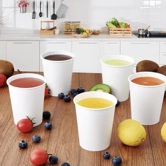 12 oz Paper Disposable Coffee Cups {4}