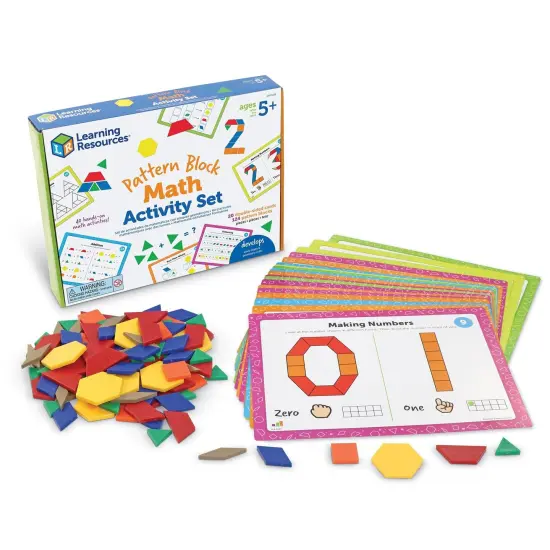 Pattern Block Math Activity Set {1}