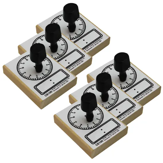 Digital Clock Stamp, Pack of 6 {1}