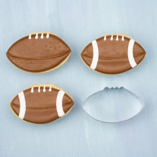 Ann Clark Large Football Cookie Cutter 2 7/8" x 4 3/8" {3}