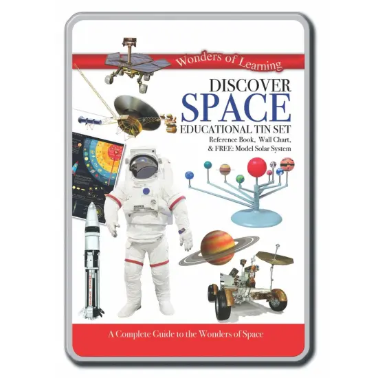 Wonders of Learning Tin Set, Discover Space {4}