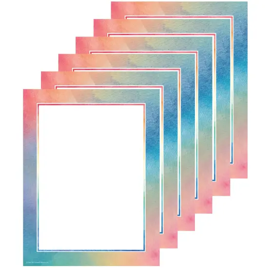 Watercolor Computer Paper, 50 Sheets Per Pack, 6 Packs {1}