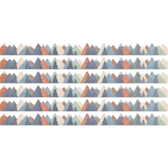 Moving Mountains Die-Cut Border Trim, 35 Feet Per Pack, 6 Packs {1}
