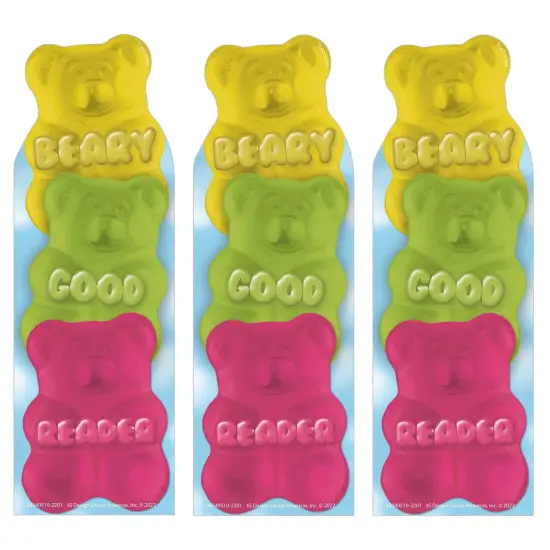 Beary Good Reader Gummy Bear Scented Bookmarks, 24 Per Pack, 3 Packs {1}