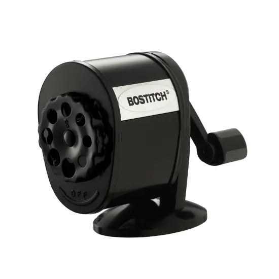 Antimicrobial Manual Pencil Sharpener, Black {1}