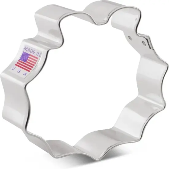 Ann Clark Christmas Wreath Cookie Cutter, 3.5" {5}