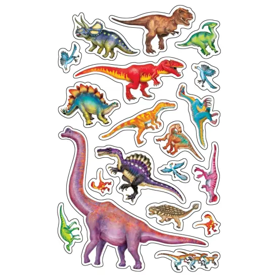 Discovering Dinosaurs&reg; superShapes Stickers-Large, 152 Per Pack, 6 Packs {3}