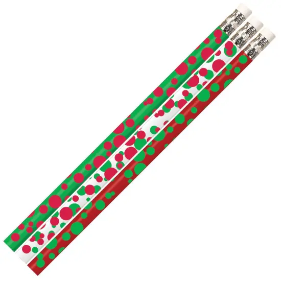 Dots of Christmas Fun Pencil, Pack of 144 {1}