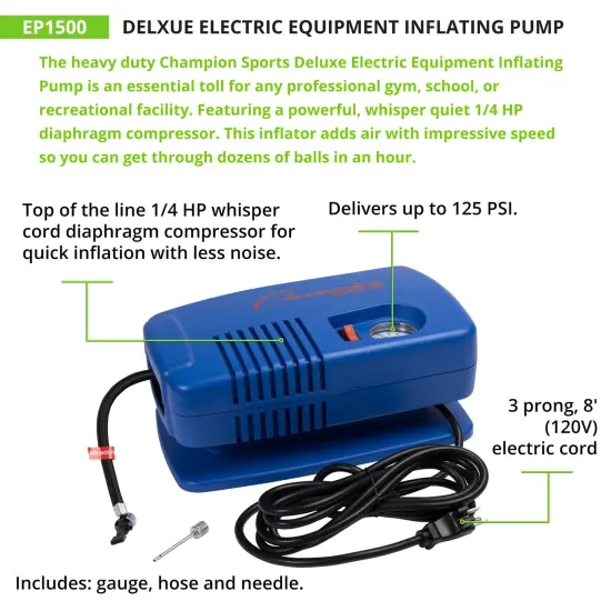 Deluxe Electric Inflating Pump {4}
