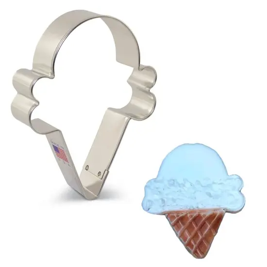 Ann Clark Ice Cream Cone Cookie Cutter {2}