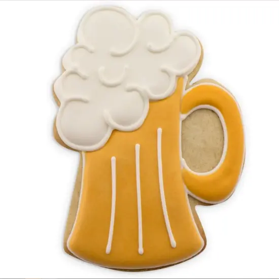 Ann Clark Beer Mug Stein with Foam Bubbles Cookie Cutter, 4.25" {4}