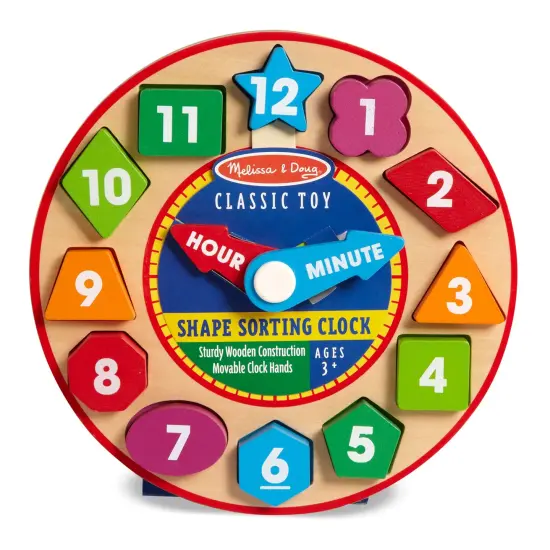 Shape Sorting Clock {4}